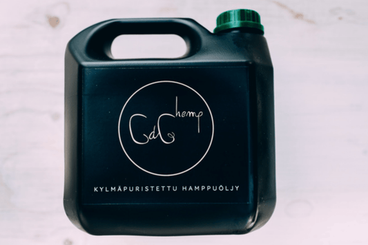 CdG HEMP: kylmäpuristettu hampunsiemenöljy hevoselle- Chia de Gracia FI (2122793517105)