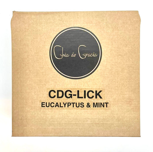 cdg lick, eucalyptus &mint hengitysteille